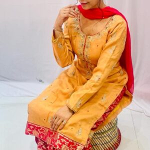 Sharara Yellow Outfit